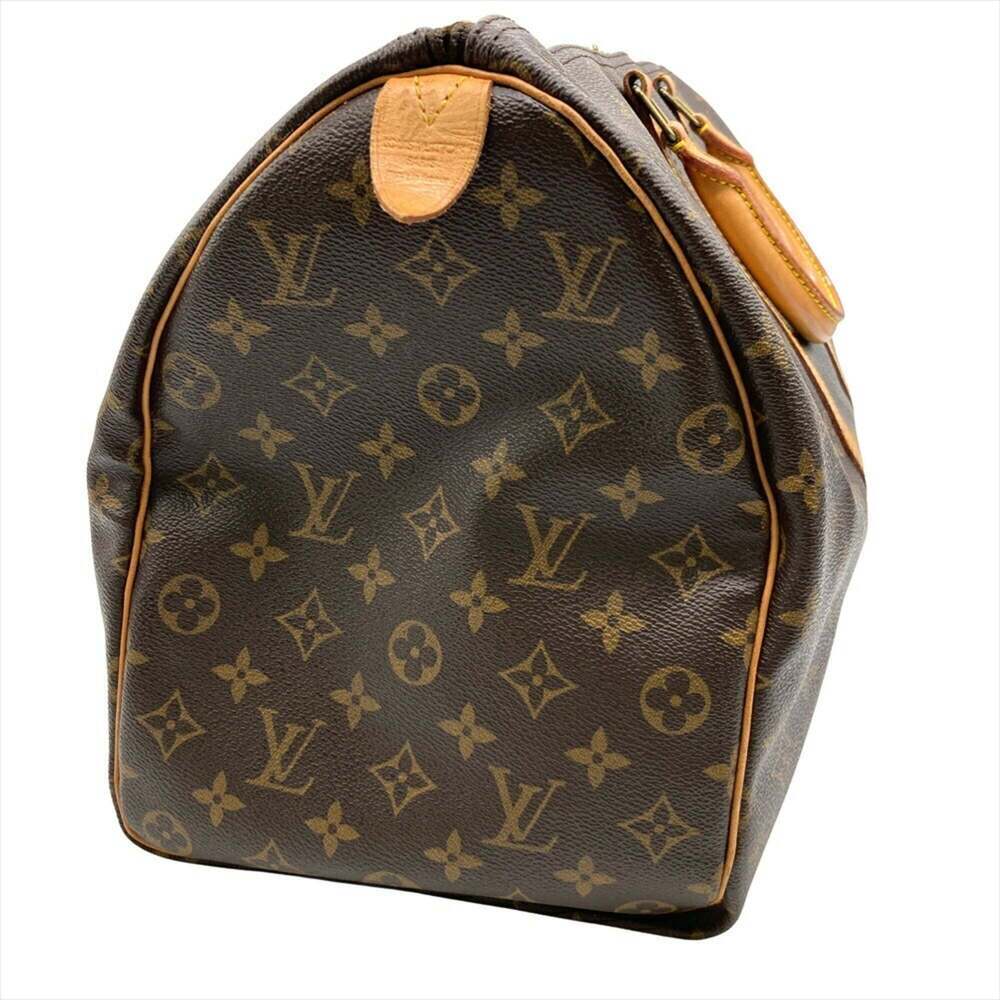 LOUIS VUITTON Brown Monogram Canvas Keepall 45 Boston Bag - Picture 5 of 11